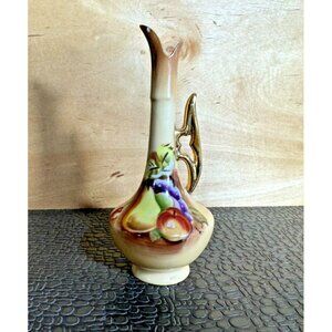 Vintage Lefton Hand Painted Heritage Fruit Vase